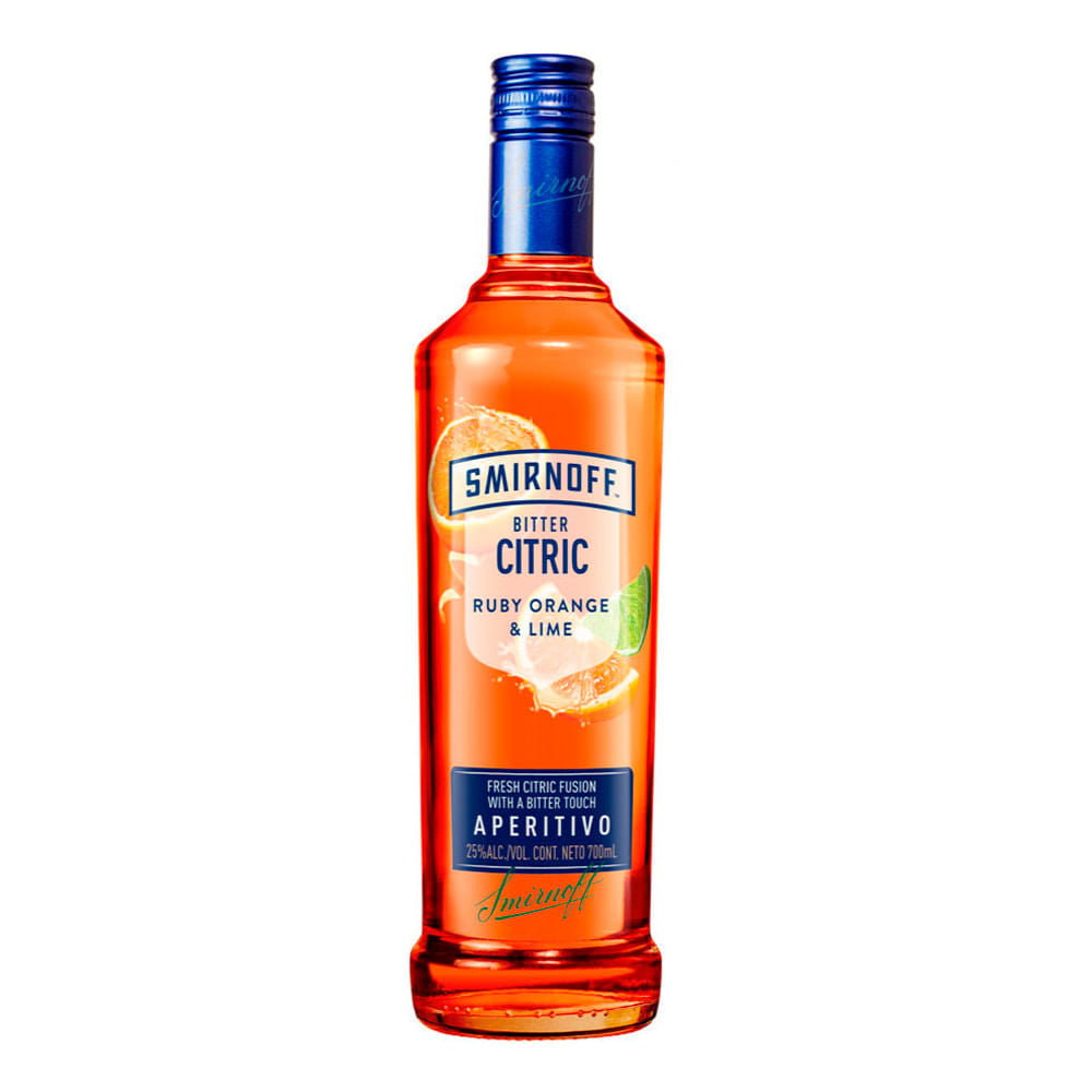 SMIRNOFF CITRIC NARANJA Y LIMA